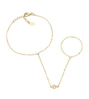 Anello Amen Donna Baciamano in Argento Zircone BAMAGBZ1 - BAMAGBZ1